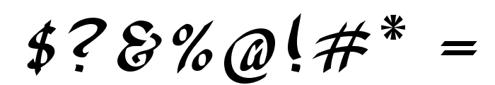 XerilonBold Font OTHER CHARS