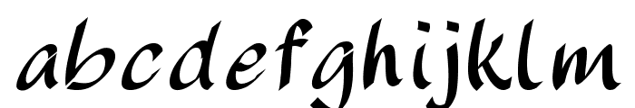 XerilonBold Font LOWERCASE