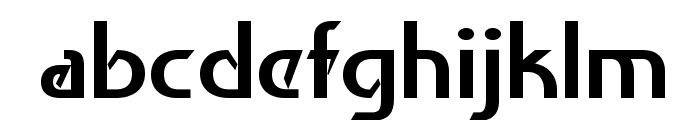 XerioBold Font LOWERCASE