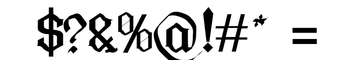 X?fora Bold Font OTHER CHARS
