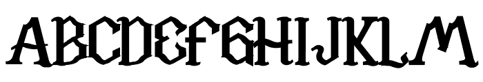 X?fora Bold Font UPPERCASE