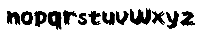Xigua Font LOWERCASE