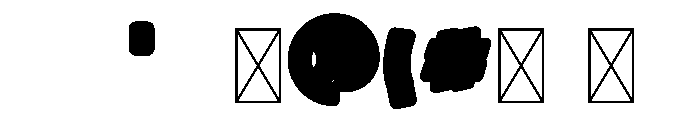 Xingfu CF Font OTHER CHARS