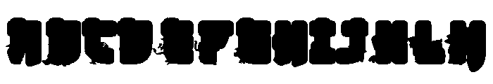 Xingfu CF Font UPPERCASE