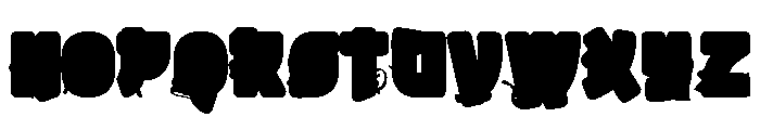 Xingfu CF Font UPPERCASE