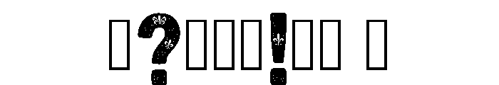 Xingu Regular Font OTHER CHARS