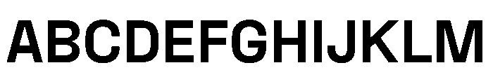 XiptaSans Bold Font UPPERCASE