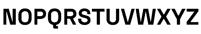 XiptaSans Bold Font UPPERCASE