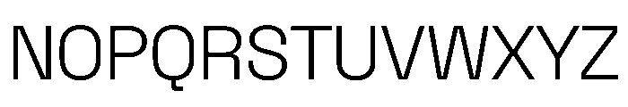 XiptaSans Light Font UPPERCASE