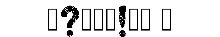 Xirel Regular Font OTHER CHARS