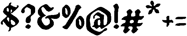 Xirstark otf (400) Font OTHER CHARS