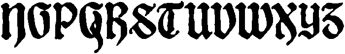 Xirstark otf (400) Font UPPERCASE