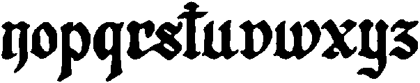 Xirstark otf (400) Font LOWERCASE