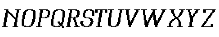 Xilla Pro Bold Italic Font UPPERCASE