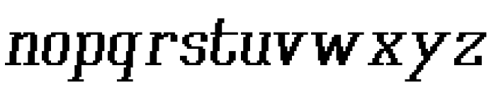 Xilla Pro Bold Italic Font LOWERCASE