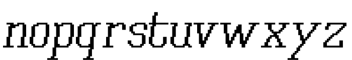 Xilla Pro Medium Italic Font LOWERCASE