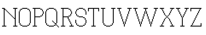 Xilla Pro Regular Font UPPERCASE