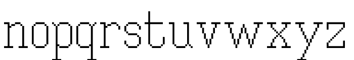 Xilla Pro Regular Font LOWERCASE