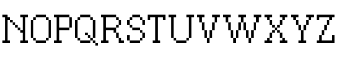 Xilla Regular Font UPPERCASE