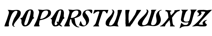 Xiphos Expanded Italic Font LOWERCASE