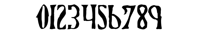 Xiphos Horror Font OTHER CHARS