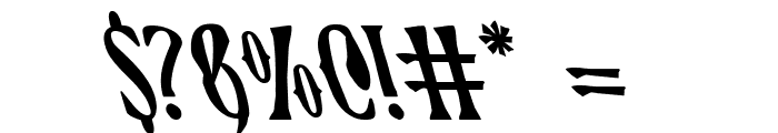 Xiphos Leftalic Font OTHER CHARS