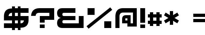 Xirod-Regular Font OTHER CHARS