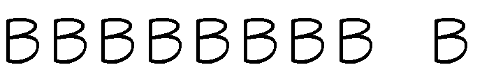 xii Font OTHER CHARS