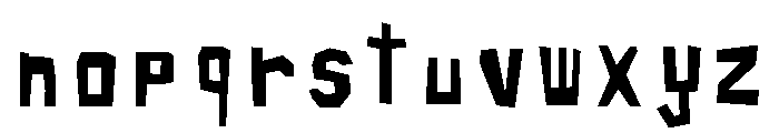 xilo-sans Font UPPERCASE