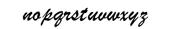 Xingkai SC Bold Font LOWERCASE