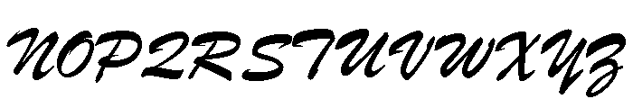 Xingkai TC Bold Font UPPERCASE