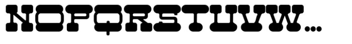 Xjam Font LOWERCASE