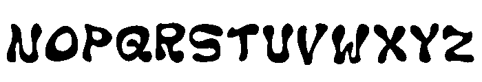 Xliro Regular Font UPPERCASE