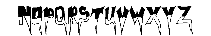 XLARGE Font LOWERCASE