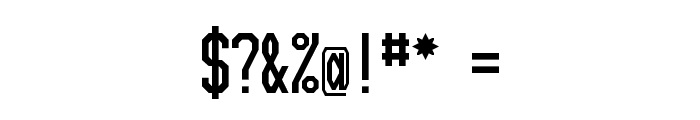 XLMonoAlt Regular Font OTHER CHARS