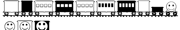 Xlaser Train Regular Font LOWERCASE