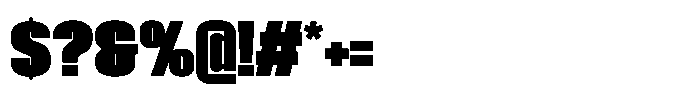 XL Gravy Normal Font OTHER CHARS