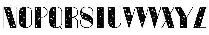 Xmas Crystal Font UPPERCASE