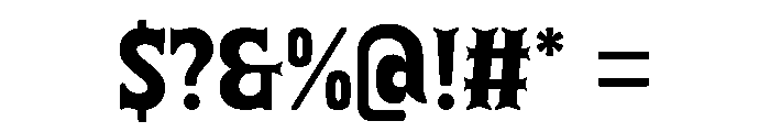 Xmas Gnome Regular Font OTHER CHARS
