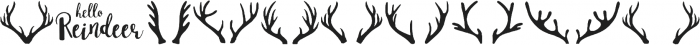 Xmas Deer otf (400) Font OTHER CHARS