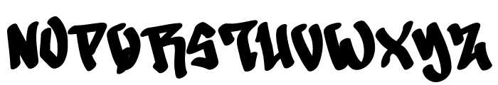 Xmas Graffiti Demo Font UPPERCASE