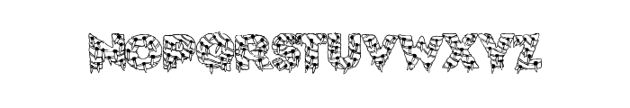 XmasLite Font LOWERCASE