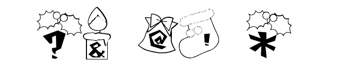 x'mas? Font Font OTHER CHARS
