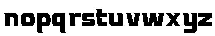 Xolaris Regular Font LOWERCASE