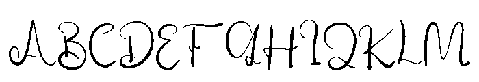 Xororosi Regular Font UPPERCASE