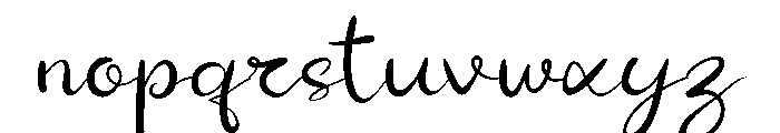 Xororosi Regular Font LOWERCASE