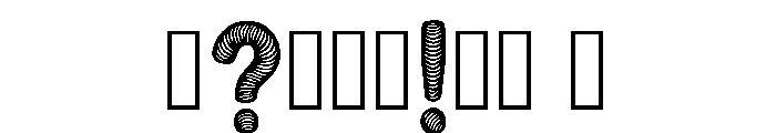 Xorvik Regular Font OTHER CHARS