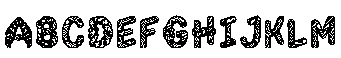 Xorvik Regular Font UPPERCASE
