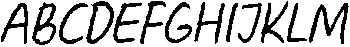 xoPaloma Regular otf (400) Font UPPERCASE