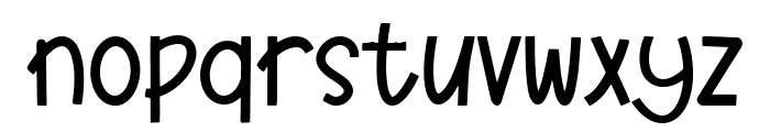 Xoana Rush Regular Font LOWERCASE